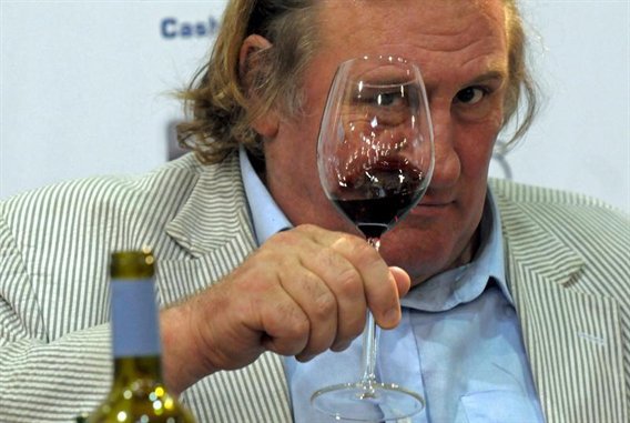 Gérard Depardieu fala de vinho no cinema!
