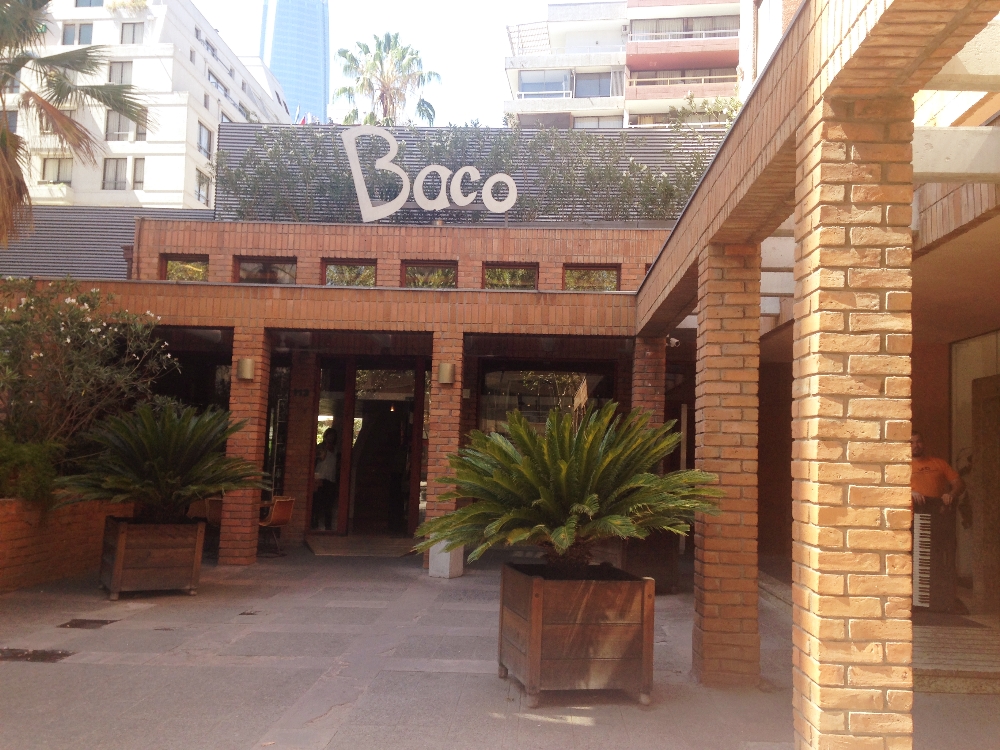 Baco é o restaurante da vez! De volta a Santiago.