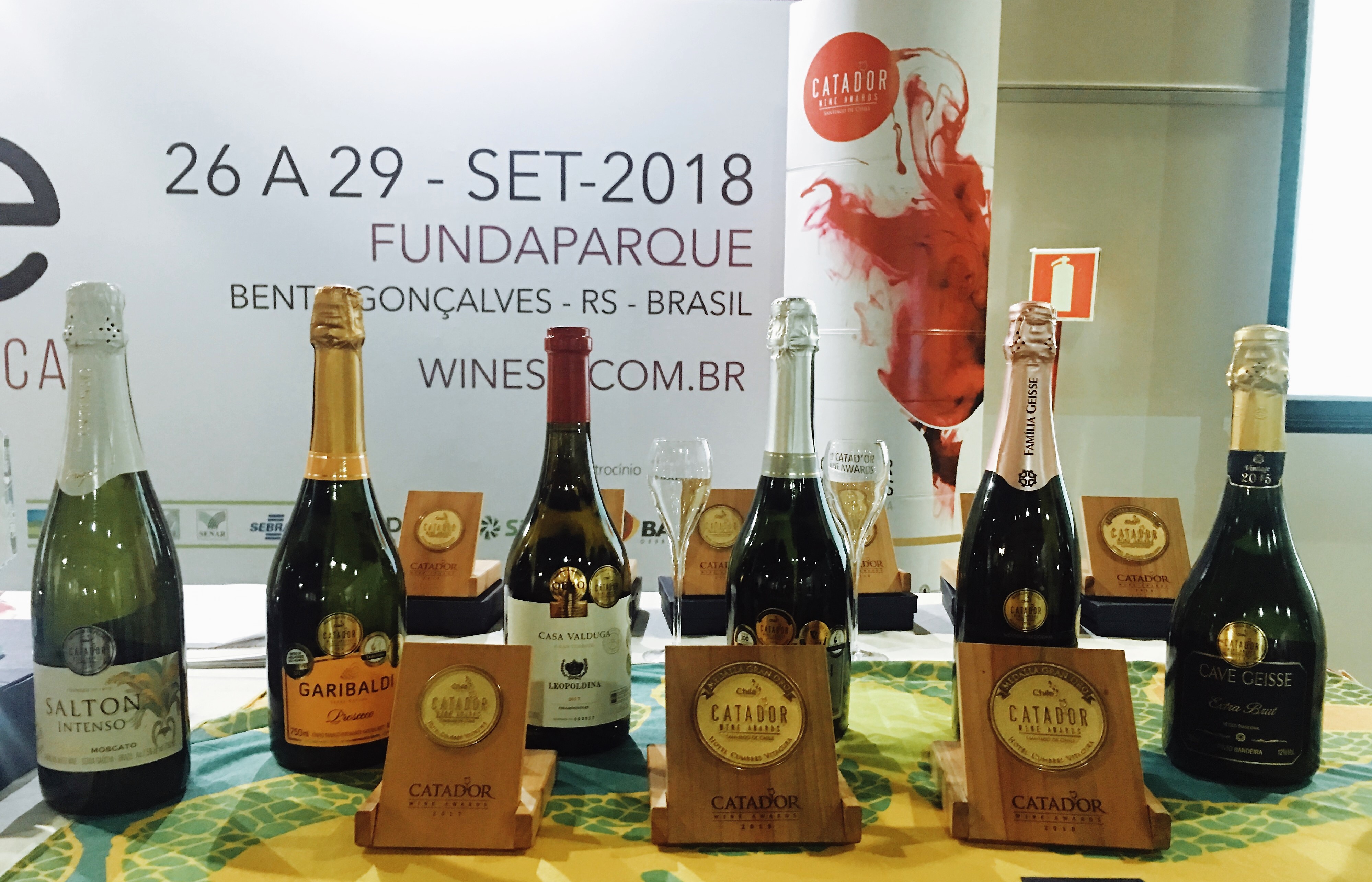 Brasileiros premiados no 23º Catad’Or Wine Awards